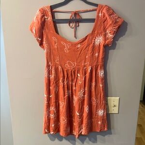 Wild moss western dress